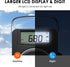Radio Portable AM FM Digital Clock Radio with Bluetooth, 5 Watts Loud Speaker, Rechargeable, Best Reception for Home