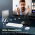 USB C Thunderbolt 4 Cable 3.3ft, USB4 Braided Cable 40Gbps, 8K 60Hz PD 100W for iPhone 15/15 Pro Max, MacBook