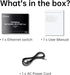 biaze 4-Port 1 4, Cat6 RJ45 (1000Mbps) Ethernet Splitter, Gigabit LAN Network Hub Adapter to Plug & Play Internet Cable
