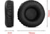 HX-HP420 Earpads, Compatible with Jam HX-HP420 Headphones, Memory Foam Cushions, Black