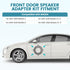 Replacement Speaker Spacer Adapter 82-7501 with Wiring Harness 72-5602 for Mazda 3 6 CX-5 CX-9 2013-2020