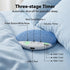 Tocualvoss Ultra-Thin Bluetooth Pillow Speaker,Mini Portable Under Pillow Speaker with White Noise Timer Wireless Sleep