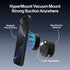 Statik 2) HyperMount (Gen Phone Mount, Magnetic Phone Holder, Car Mount for Phone Works on Smooth & Lightly Textured