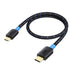 Cable Matters 1 ft Braided USB C to Micro USB Cable (Black) - USB Type C to Micro USB, Durable & Stylish.