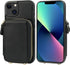 Bocasal RFID Blocking Wallet Case for iPhone 14/13, Adjustable Crossbody Zipper Purse with Kickstand