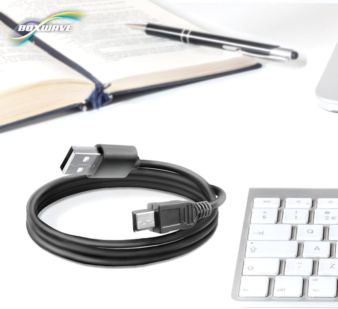 BoxWave Cable - Compatible with Garmin zumo XT, Durable DirectSync Charge and Sync Cable