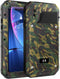 Beasyjoy Metal Case for iPhone XR - Heavy Duty Full Body Protective Waterproof Shockproof Camo
