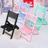 KNAUIGCT Foldable Phone Holder Desk Chair Shape Cell Phone Stand Folding Stand Portable Travel Desktop Hands Free