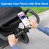 Chunxiao 3.5" 7.5" Portable Stroller Phone Holder Mount for Baby and Parent to One Hand Operation - Flexible Phone