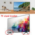 Dranvosk Set 52.49 72.18 Inch Inch Universal TV Stand Legs Replacement Feet and Mount Base with Screw for to Smart TVs