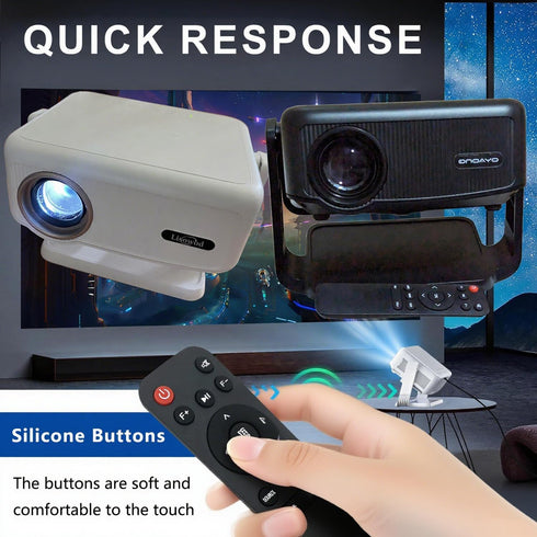 Molgoc L02, AY3,Salange P90A Replacement Remote for Portable Projector,Compatible with Lisowod ONOAYO Portable