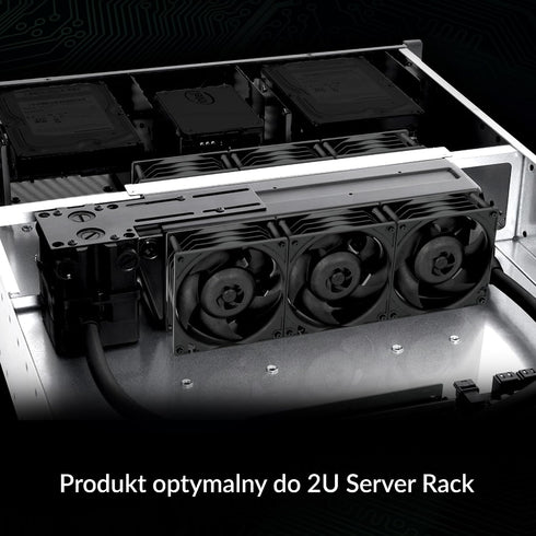 S8038-10K 80x80x38 mm, 50010000 4-pin 12 ARCTIC - Server Fan, RPM, PWM Regulated, Connector, V DC, Rack Cooling Fan