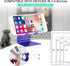 SKEJER 12 10 Adjustable Cell Phone Stand, Phone Holder,Tablet Stand Dock,Aluminum Desktop Compatible with iPhone