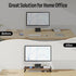 22.4" 8.3" loukin Monitor Stand Riser for Desk, x Larger Computer Stand for Laptop, PC, Printer, Sturdy Desktop