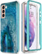 Esdot Case for Samsung Galaxy S21 Plus, Military Grade Rugged Cover with Fashionable Designs for Women, Agate Stone