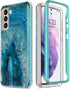Esdot Case for Samsung Galaxy S21 Plus, Military Grade Rugged Cover with Fashionable Designs for Women, Agate Stone