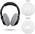 200 Pieces Disposable Non-Woven Earpad Covers for Headphones - Sanitary Headphone Ear Cover (White, M, 8 cm/3.1 Inch)