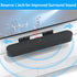 Soundbar Mount for Sonos Beam, Wall Mount Bracket Compatible with Sonos Beam Sound Bar, Black