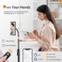 Aureday 67 4.7-12.9 Adjustable Tripod Stand, Height, Tablet Holder for iPad mini/Air/Pro, Kindle, Switch, Smartphones