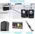 12V 2A Power Supply AC Adapter, Slim Design AC DC Switching Adapter for DC12V Security CCTV Camera