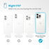 Speck 2 16 Presidio Grip iPhone Pro Max Case - MagSafe and ClickLock - Slim Black/Slate Phone Case