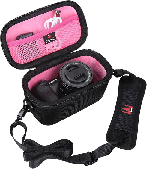 Mchoi Hard EVA Travel Case for Sony Alpha a6000/a6400/a6600/a6100/a5100 Mirrorless Digital Camera