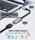 Reborn 1080P@60Hz 3.0 7/8/10/11 USB to HDMI Adapter, USB Male to HDMI Female Multi-Display Cable Converter Suitable