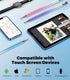 Kenkor Stylus(3pcs), 2-in-1 2/iPhone/Android/Samsung, Stylus Pen for Touch Screen, High Precision & Sensitivity Pen