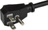 StarTech.com 10ft (3m) Computer Power Cord, Flat NEMA 5-15P to C13, 10A 125V, Black Replacement AC Power Cable - UL