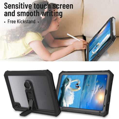 iPad Mini 6 Case - Waterproof Shockproof Full Body Protection for 6th Gen iPad Mini 2021 8.3 Inch with Screen
