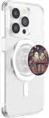Cute Ghosts Reading Books Halloween Librarian PopSockets PopGrip for MagSafe