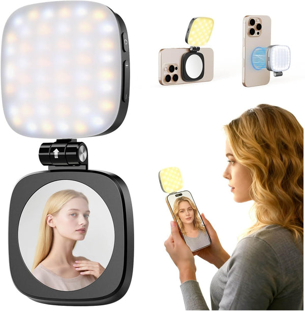 ZOINSHOT Magnetic Phone Light, Mini Ring Light for Phone with 5 Color Temps