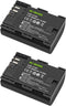 MCYIERDE 2-Pack LP-E6 LP-E6N Replacement Batteries Compatible with Canon EOS 60D 70D 80D