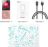 AGPTEK A02 MP3 5.3, 1.8 inch 128GB(Rose 32GB) Player with Bluetooth Screen Portable Music Player with Speaker, FM