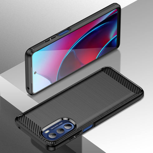 Fashion Non-Slip Shock-Absorption Flexible TPU Bumper Case for Motorola Moto G Stylus 5G 2022 with HD Screen Protector