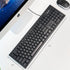 Macally Full Size Wired Mac Keyboard, Compatible with All Macs with USB Port, Wired Keyboard for Mac Mini/Pro, Macbook