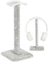 Luxury Rhinestones Headphone Stand, Metal Crystal Holder for All Headphones, Silver