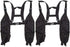 Universal Radio Shoulder Harness Holster Chest Holder Vest Rig for Police Firefighter Two Way Radio Search Rescue