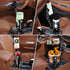 Commuters 5.31'' Phone Holders for Your Car, Adjustable Car Cup Holder Expander with Rubber Grip, Secure Hold