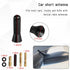 Sylvil 1.37" Car Short Antenna, Aluminum Radio Antennas Replacement, Carbon Fiber Antenna Kit with Screws, AM/FM Roof