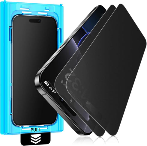 Mothca 2 Pack Matte Privacy Screen Protector for iPhone 15 Pro Max