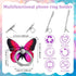 BOHUIZ 4 360Rotation PCS Butterfly Cell Phone Ring Stand Holder, Cute Butterfly Ring for Phone Case Phone Ring Holder