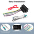 2013-up RDBS Car Radio Wiring Harness, Stereo Wire Harness and Antenna Adapter Combo kit to Connect an Aftermarket