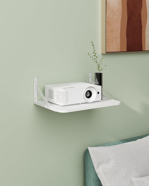 Small Mini Projector Shelf, Modem Shelf, Router Shelf, Floating Projector Wall Mount, Projector Shelf for Wall, Holder