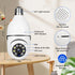 5G Light Bulb Security Camera, Wifi Dual Band, 360 Degree 1080P Indoor Camera with Auto Tracking and Smart Dome