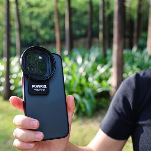 58mm Magnetic Camera Lens Filter Mount for iPhone 13 / 14 / 15 Pro Max