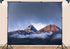 SHDASMIL 10X7ft Sunset Fabric Misty Mountain Peak Backdrop Alpine Landscape Background Nature Photography Party