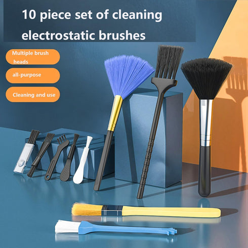 Keyboard Brush, Small Cleaning Brush, Portable Nylon Anti-Static Brush for Computer Keyboard, Laptop, Sewing Machine,