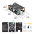 ZK-1001B Mono Bluetooth Amplifier Board with TPA316D2 Chip, Wide Voltage Input 12-24V, Peak Output Power 100W, Black