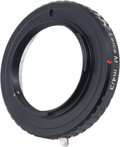 Haoge Manual Lens Mount Adapter for Leica M LM Lens to Olympus Panasonic Micro Four Thirds MFT M4/3 Camera